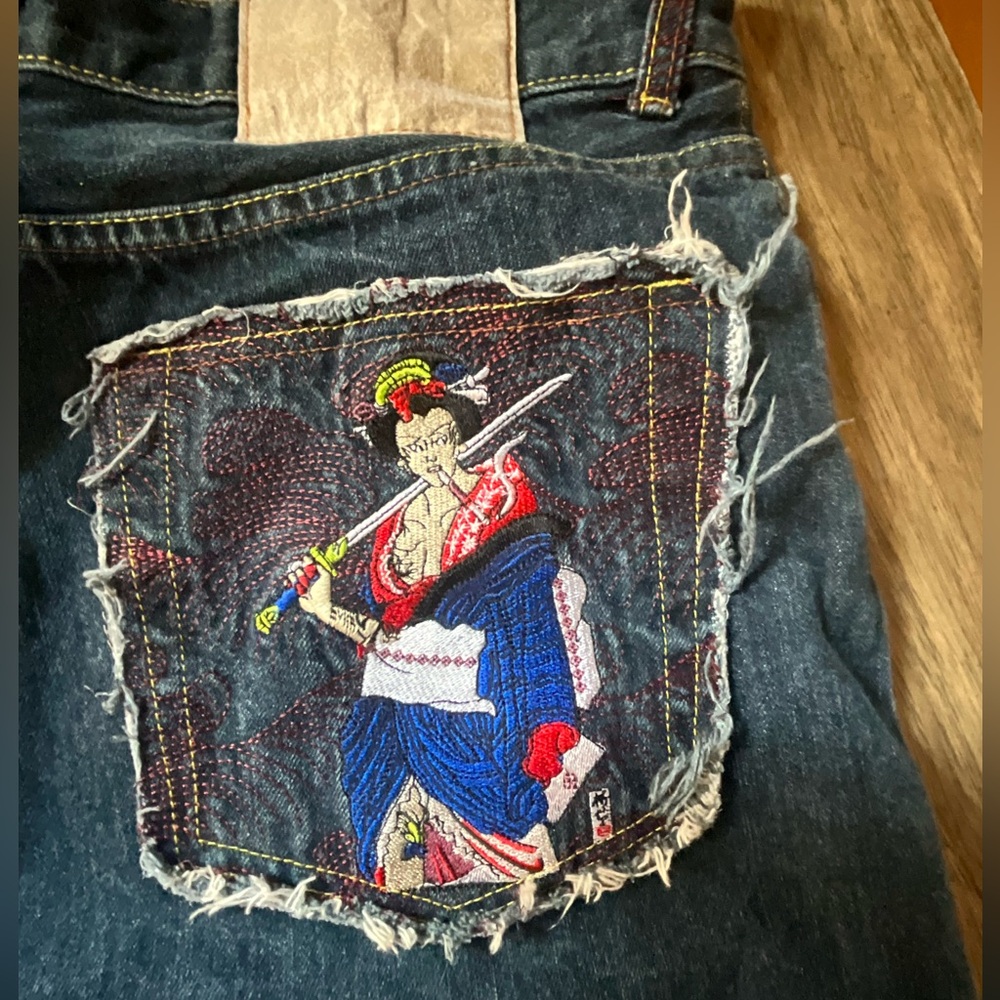 Embroidered pants